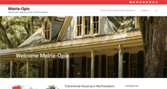 Desktop Screenshot of mairie-opio.com